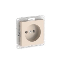 ATN000241S | ATLASDESIGN РОЗЕТКА без заземления без шторок, 16А, мех., быстрозажим. клем., БЕЖЕВЫЙ Systeme Electric
