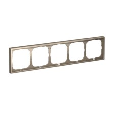 GAL000505 | ARTGALLERY 5-постовая РАМКА, универсальная, ШАМПАНЬ Systeme Electric
