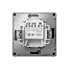 GAL001314S | ARTGALLERY ВЫКЛЮЧАТЕЛЬ карточный 10А, без задержки времени, быстр.клемм., ЛОТОС Systeme Electric
