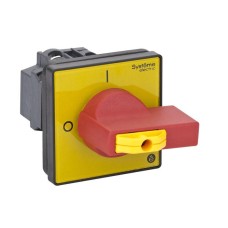 MSD20360R | ВЫКЛЮЧАТЕЛЬ-РАЗЪЕДИНИТЕЛЬ 3P 20A IP40 С КРАСНОЙ РУКОЯТКОЙ НА ДВЕРЦУ 4 ВИНТА 1 ЗАМОК Systeme Electric
