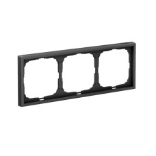 GAL001003 | ARTGALLERY 3-постовая РАМКА, универсальная, КАРБОН Systeme Electric
