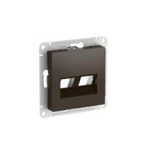 ATN000690 | ATLASDESIGN НАКЛАДКА двойная для информационных функций типа Keystone, МОККО Systeme Electric
