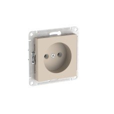 ATN001241S | ATLASDESIGN РОЗЕТКА без заземления без шторок, 16А, мех., быстрозажим. клем., ПЕСОЧНЫЙ Systeme Electric
