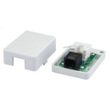 Универсальная розетка CAT5E Keystone, 1 порт RNW5E1WH DKC