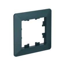 ATN220801 | ATLASDESIGN AIR 1-постовая РАМКА, ИЗУМРУД/дымчатый черный Systeme Electric
