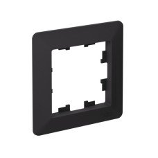 ATN221001 | ATLASDESIGN AIR 1-постовая РАМКА, КАРБОН/дымчатый черный Systeme Electric

