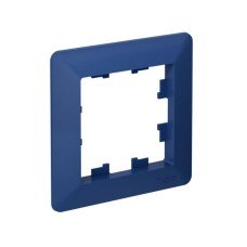 ATN221101 | ATLASDESIGN AIR 1-постовая РАМКА, АКВАМАРИН/дымчатый черный Systeme Electric
