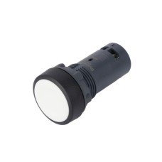 SB7NA11 | Кнопка SB7 моноблочная 22мм белая с возвратом, пластик, 1НО, IP65 Systeme Electric
