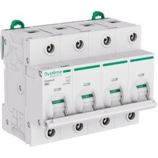 S9H33463 | Systeme9 Автоматический выключатель (АВ) 27мм D 63A 4P 10 kA 400В Systeme Electric
