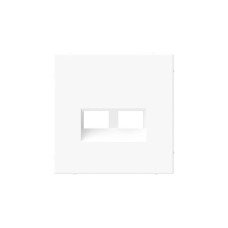 GAL001390 | ARTGALLERY НАКЛАДКА ДВОЙНАЯ для информационных функций типа Keystone, ЛОТОС Systeme Electric
