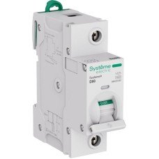 S9H33180 | Systeme9 Автоматический выключатель (АВ) 27мм D 80A 1P 10 kA 230В Systeme Electric
